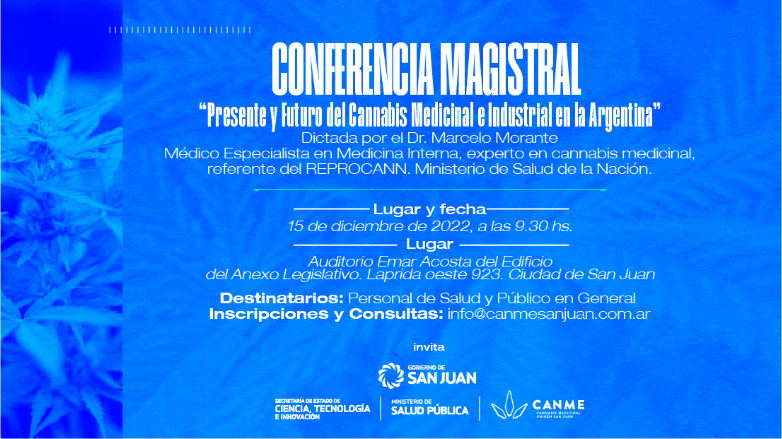 Conferencia Magistral del Dr. Marcelo Morante
